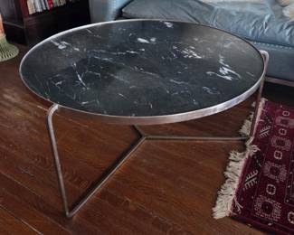 Close up of coffee table