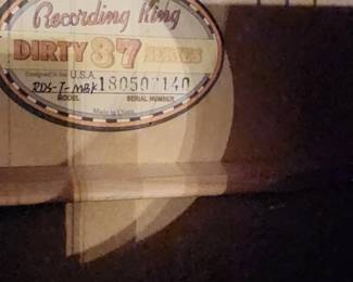 Model number sticker