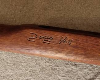 Signature on flute