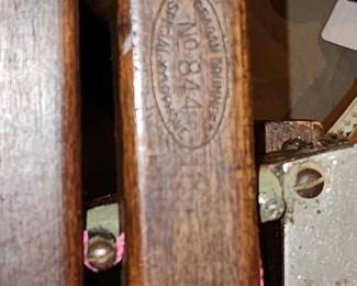 Model no. 844 stamp