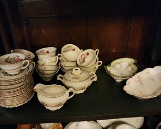 Tea service, serving pieces