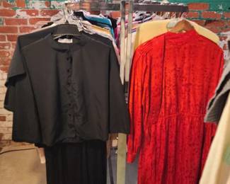 Vintage dresses and suits