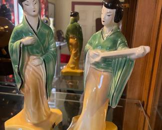 Antique Japanese figurines