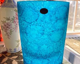 Dam Dam Polish watercolor vase