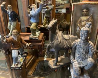 Tai Chi mudmen and terra cotta army
