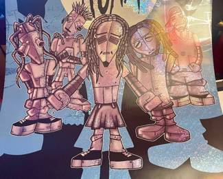 Korn vintage poster