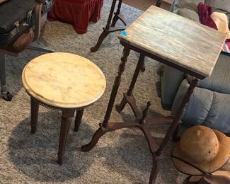 MARBLE TOP TABLES