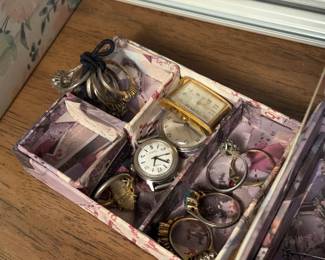 RINGS, WATCHES, JEWELRY