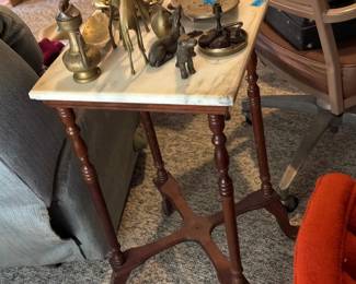 MARBLE TOP TABLE