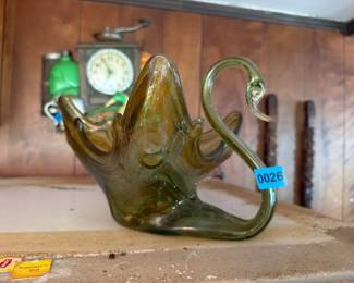 ART GLASS SWAN