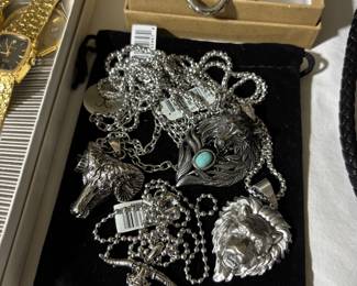 Great selection of men's stainless steel jewelry
