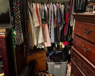 Men's Clothing, Ties, Belts, Shoes Etc