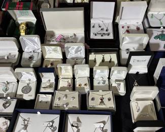 Womens Sterling Silver + Precious Gemstone Jewelry