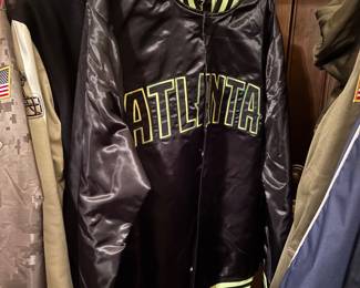 Sports Jackets - Atlanta Braves, Falcons, Hawks, New Orleans Saints + More!
