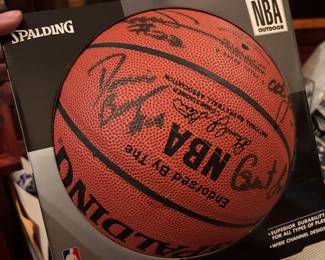Signed Basketballs, Footballs, Soccer Balls, Jerseys - we have tons of signed gear, clothing + more!