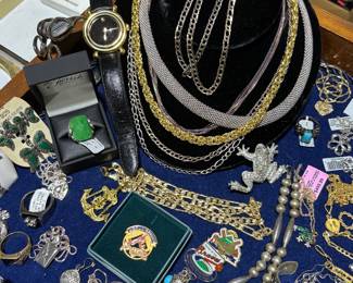 Great selection of Sterling Silver, Gold, precious Gemstone Jewelry + More!