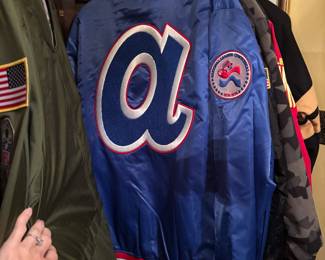 Sports Jackets - Atlanta Braves, Falcons, Hawks, New Orleans Saints + More!