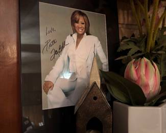 Signed Patti Labell Framed Portrait