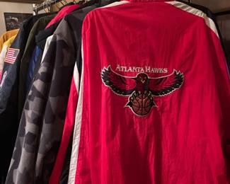 Sports Jackets - Atlanta Braves, Falcons, Hawks, New Orleans Saints + More!
