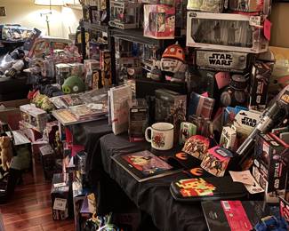 SO MANY TOYS!! And more downstairs, too!
