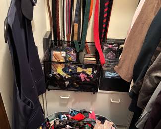 Mens Ties, Belts, Accessories
