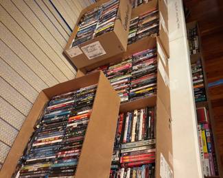 HUGE Massive DVD Selection