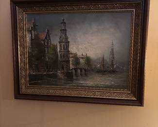 Original Framed Oil Painting