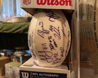 Signed Basketballs, Footballs, Soccer Balls, Jerseys - we have tons of signed gear, clothing + more!