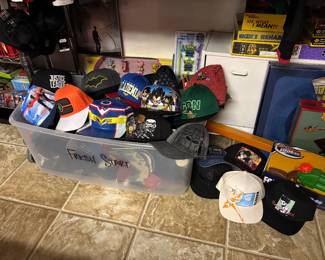 Game Stop, Marvel, Etc Hats
