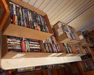 HUGE Massive DVD Selection