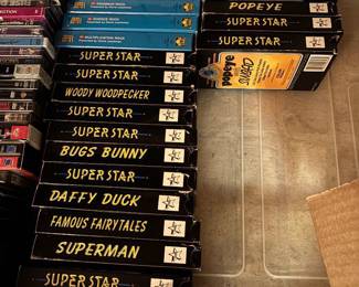 Vintage VHS Tapes