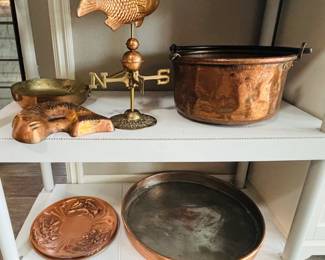 Close-up Kitchen Copper Items