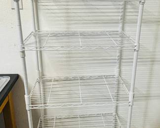 Metal Shelving Unit
