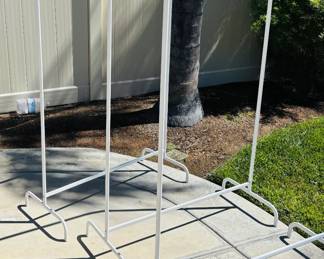 Three Clothes Racks