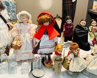 Close-up Vintage Dolls