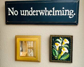 Misc. Decor Wall Signs