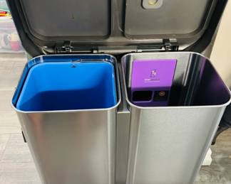 Inside Trash Can / Recycle Can