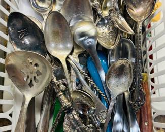 Vintage Spoons - Not Sterling