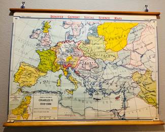 Vintage Wall Map