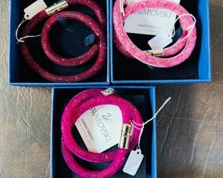 Swarovski Crystal Double Strand Bracelets