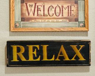 Misc. Decor Signs