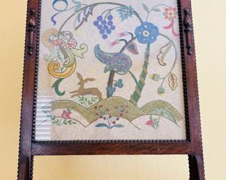 Antique Framed Embroidery
