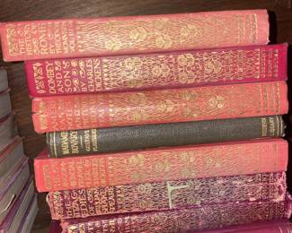 Assorted Antique Hardcover Books