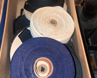 Assorted Sewing Notions, Supplies, Fabric, Etc.