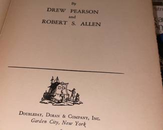 The Nine Old Men Antique Hardcover Book