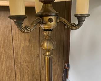 Antique Brass Floor Lamp