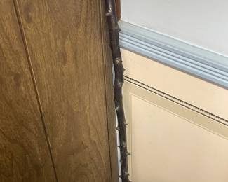 Hand Carved Thorny Walking Stick