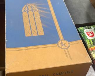 Vintage Sick Call Crucifix W/ Original Box