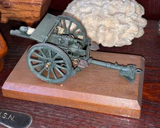 Military Cannon Miniature