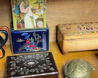 Vintage Trinket Boxes
